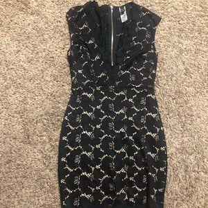 Black lace Cocktail/homecoming dress
